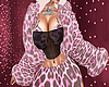 ! Pink Leo Put-On Coat