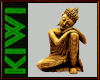 India gold buddha
