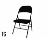 TG| Blk Folding Chair