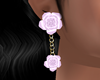 Dp Crystal Earrings Pink
