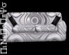 SatinWhite Homey Couch