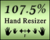 Hand Scaler 107.5%