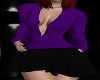 Dark Purple&Black Dress