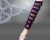 Purple Punk Arm Belts