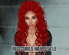 Lx CURLY RED HAIRSTYLE