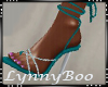 *Peta Teal Heels