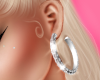 Shiny Hoop earring