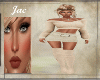 J~BELTED BEIGE SKIRT