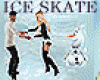 ICE SKATE COUPLE W OLAF