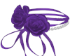 Aline Purp Rose Choker