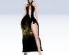long dress black sparkle