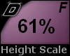 D► Scal Height *F* 61%