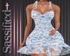 Puff Blue Floral