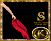 red glitter pareo