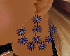 earrings star blue anim