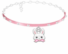 Hello Bunny Pink Choker