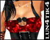 lu* Christmas minidress