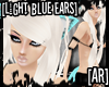 [AR]Light Blue Ears