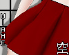 空 Skirt Red 空