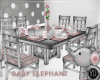 BABY ELEPHANT DINNERTABL