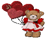 I Love You Balloon Bear