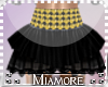 Mia* Black Shimmer Skirt