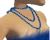 Dark blue necklace