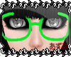 [LA]Green Nerd Glasses