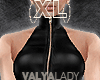 V| Leather Bodysuit XL
