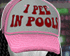 Pee Trucker Hat Pink