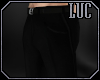 [luc] Black Suit Pants