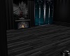 room modern black and wh