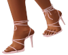 Pink Wrap Sandals