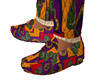 *Multicolor African Shoe