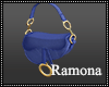 Blue Shoulder Bag