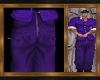 pantalon  morado 