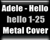 Adele Hello Metal Cover