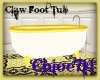 Claw Foot Tub  W/G