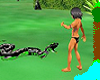 Animated Giant Anaconda