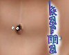 Belly Ring -Left Silver