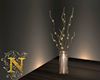 Vase Deco Gold Flower