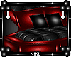 *Red'n Dark PVC Couch