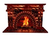 Red Dragon Fire Place