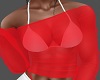 +CUTIE TOP RED+