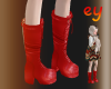 ey red boots