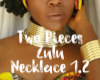 Zulu Gold 2P Necklace1.2