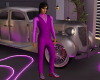 PURPLE RELAXED SUIT