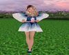 Kids Fairy Dress Blue