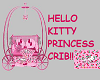 hello kitty princessCrib