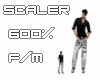 Avatar Scaler 600% F/M